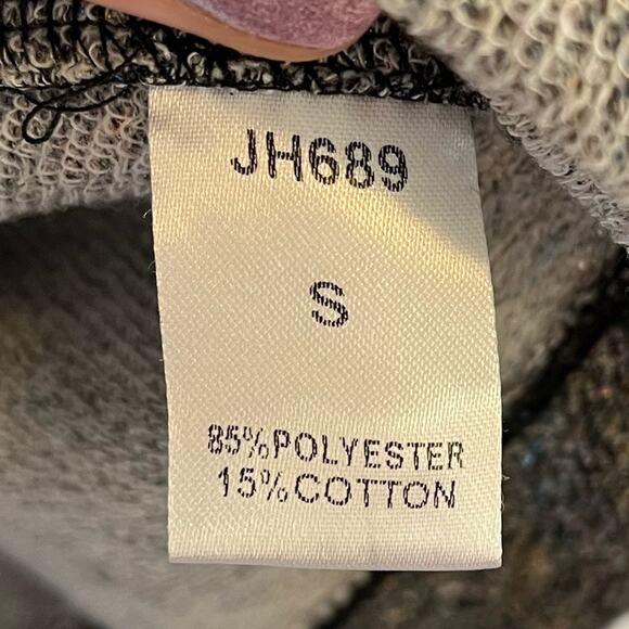 THML Women’s Bell Sleeve Sweater Size Small Metallic Sparkle Cropped Chic - Picture 9 of 14